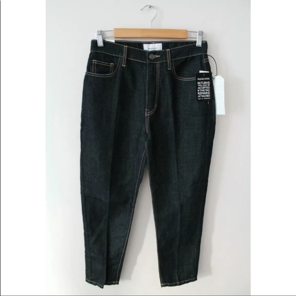 Current/Elliott The Vintage Cropped High Rise Slim Leg Jeans / Size 27 / Denuded - Picture 5 of 9